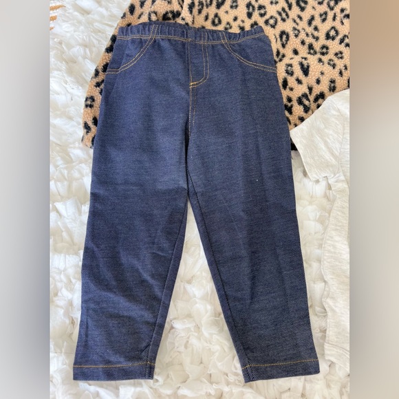 Baby Girl Carter's Leopard Print Pullover, Bodysuit & Pants Set SIZE 24M - Picture 9 of 16